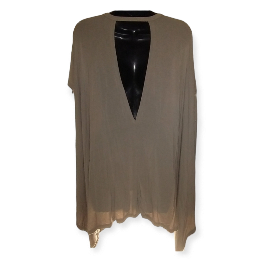 Like NEW Beige Oversized T shirt Small